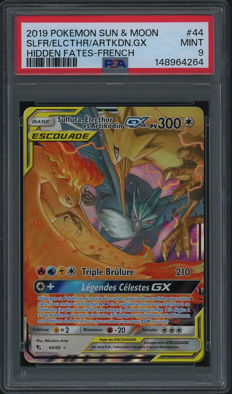 PSA 9 Sulfura, Électhor et Artikodin Gx