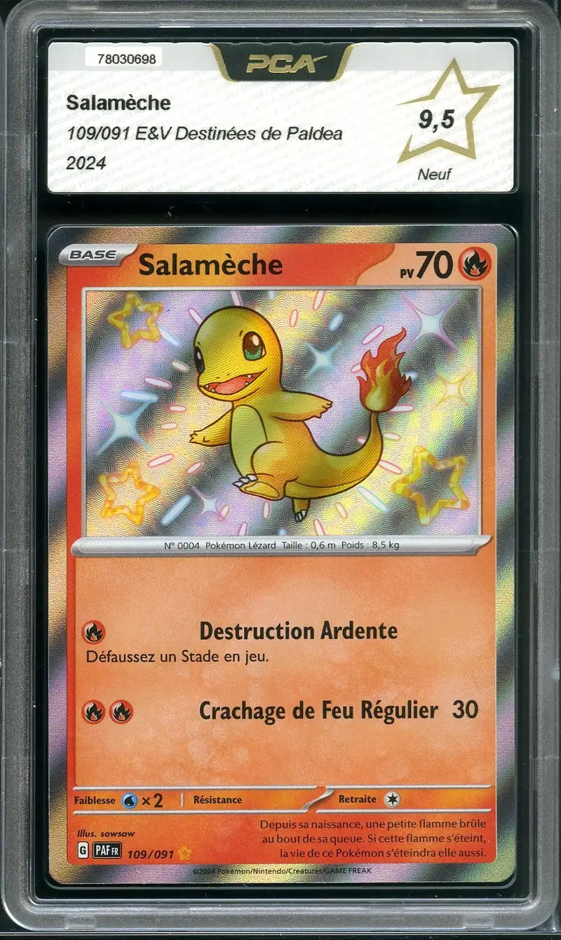 PCA 9.5 Salamèche Shiny