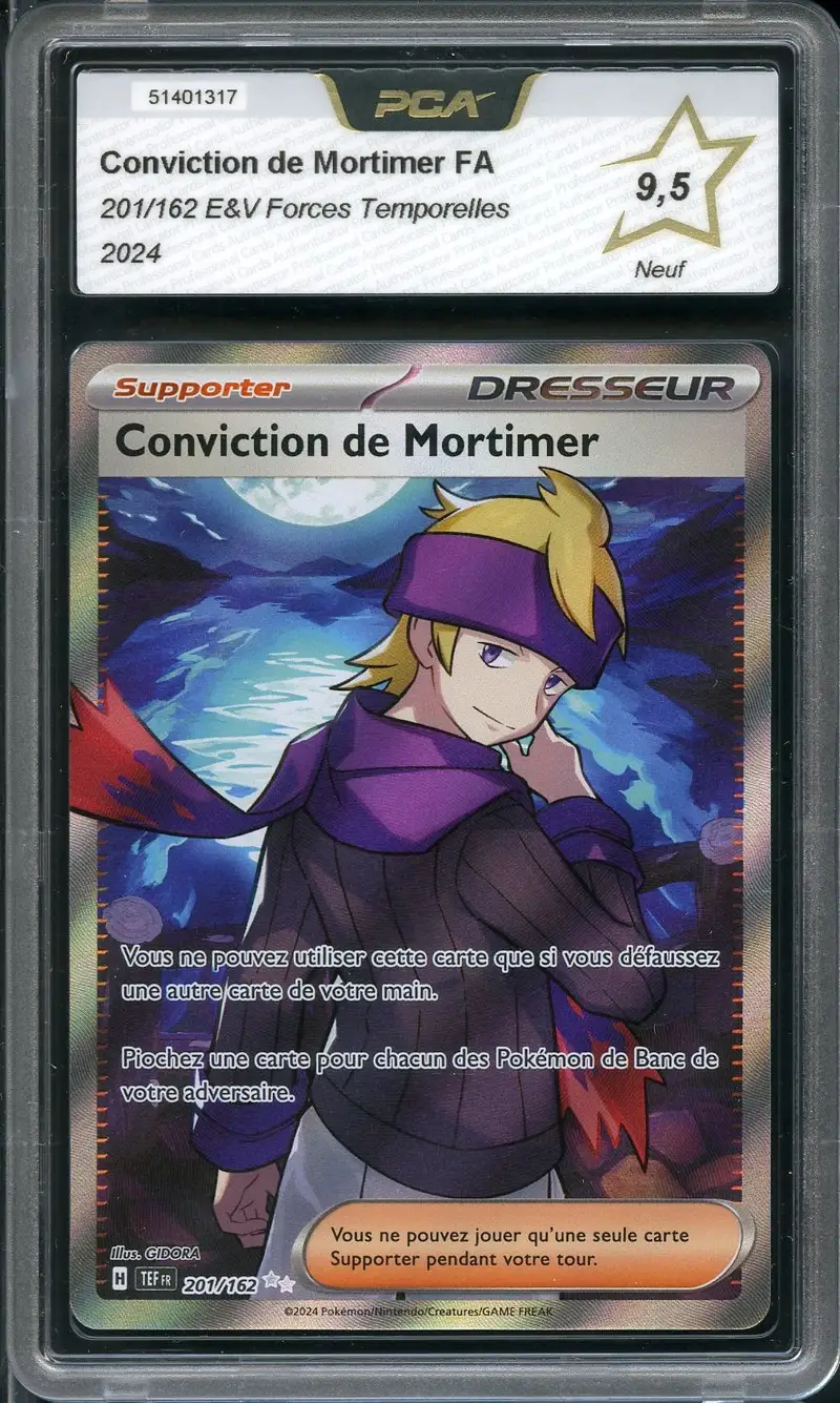PCA 9.5 Conviction de Mortimer