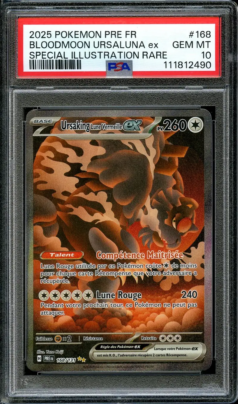 PSA 10 Ursaking Lune Vermeille Ex