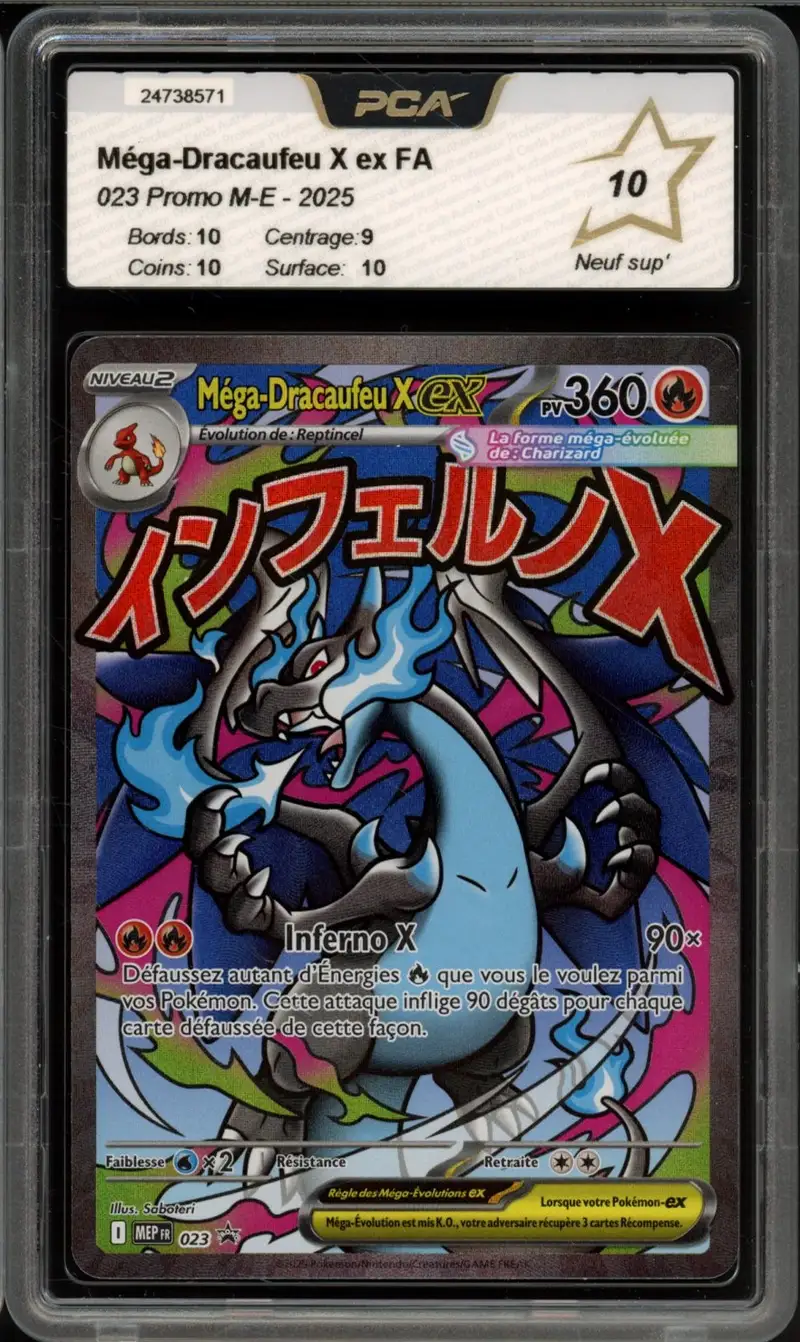 PCA 10 Méga-Dracaufeu X Ex