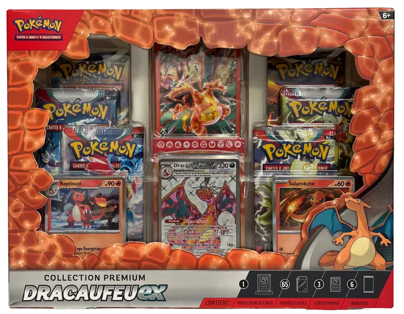 Coffret Collection Premium Dracaufeu Ex