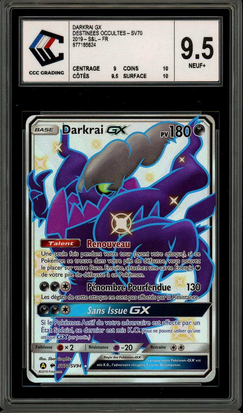 CCC 9.5 Darkrai Gx Shiny