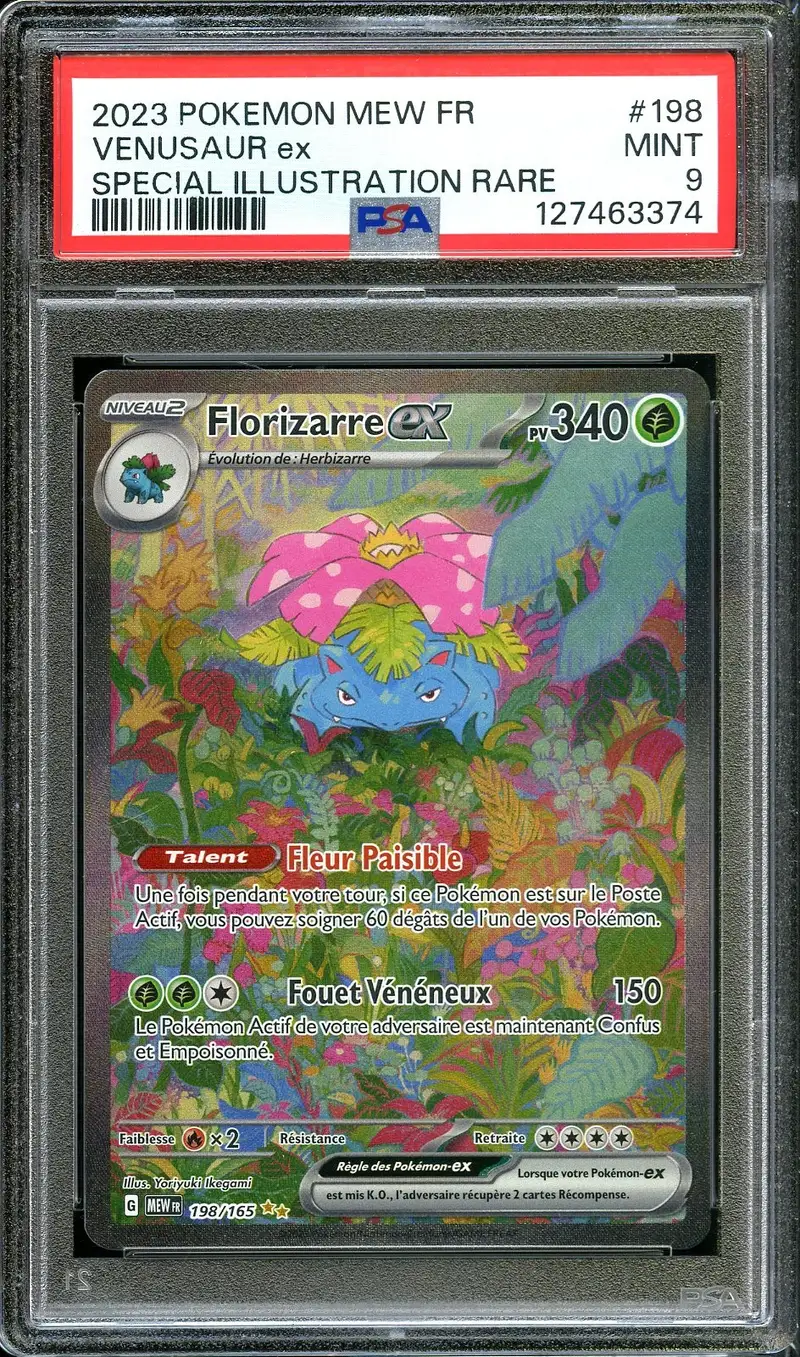 PSA 9 Florizarre Ex