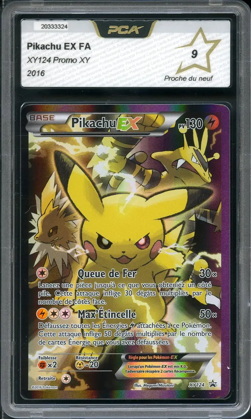 PCA 9 Pikachu Ex