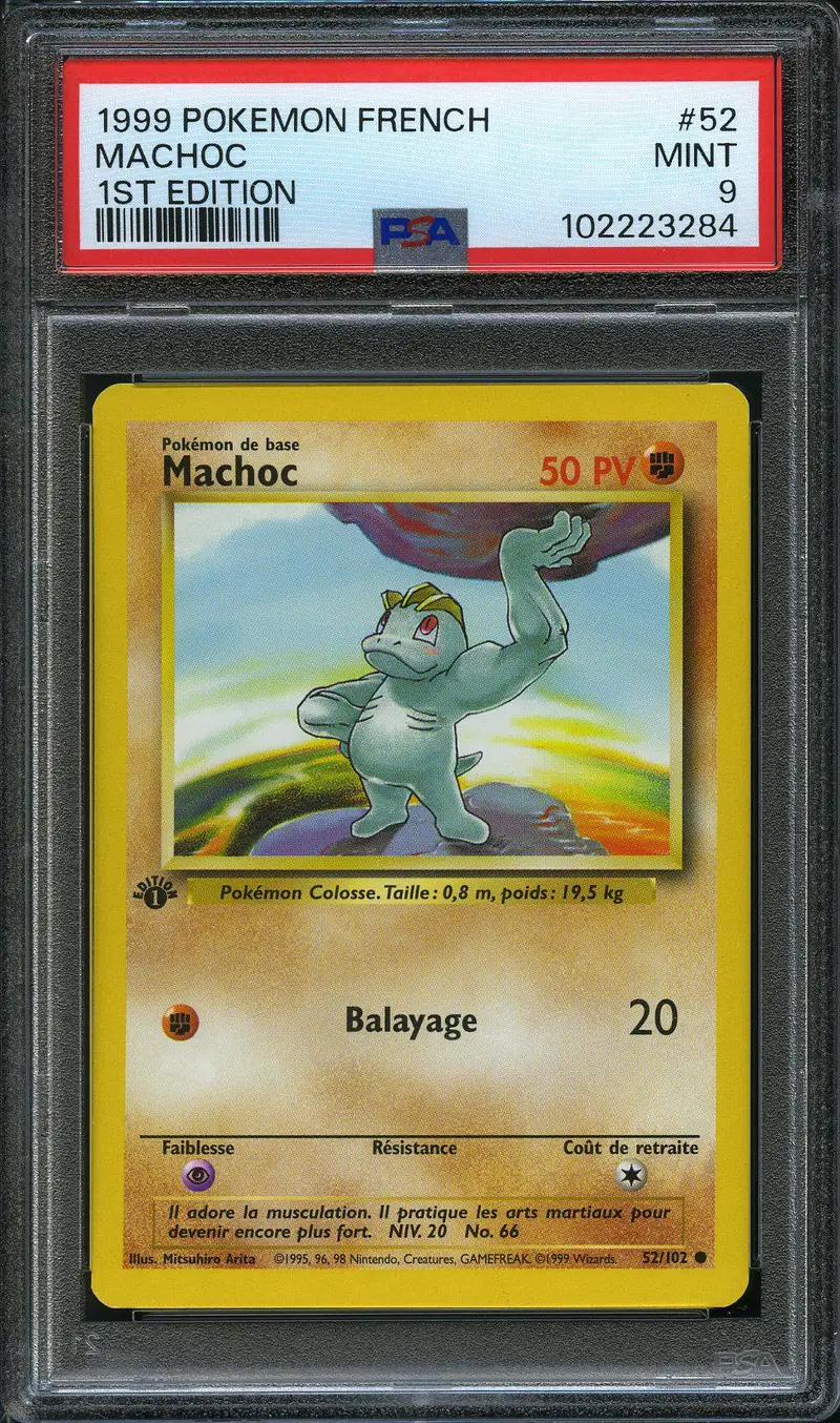 PSA 9 Machoc