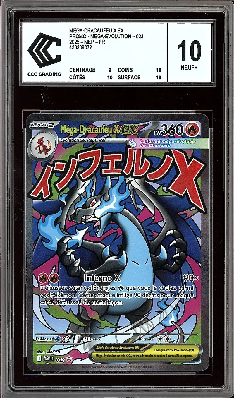 CCC 10 Méga Dracaufeu X Ex