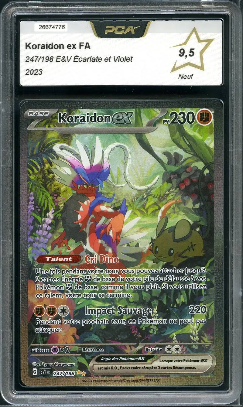 PCA 9.5 Koraidon Ex