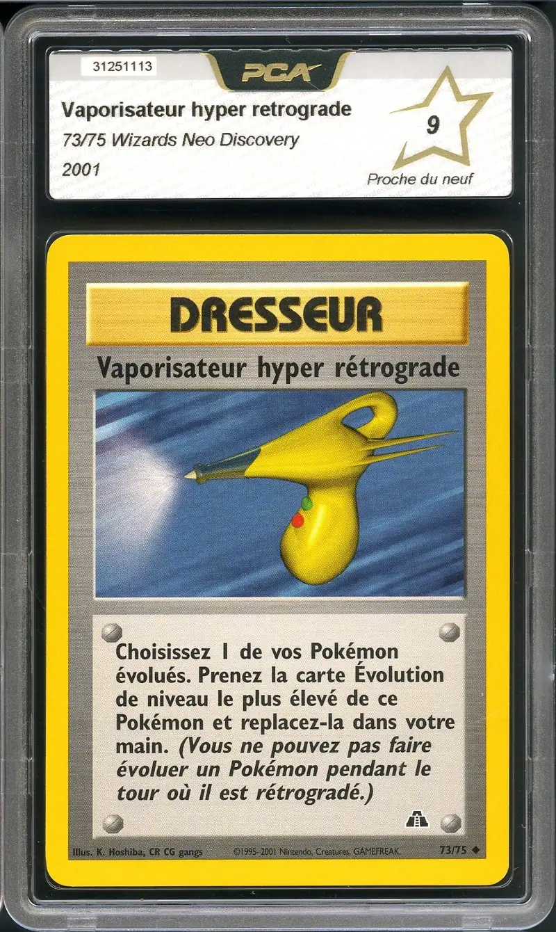 PCA 9 Vaporisateur Hyper Rétrograde