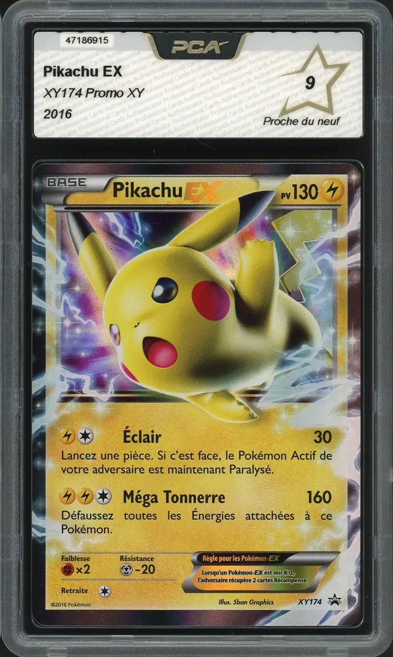PCA 9 Pikachu Ex