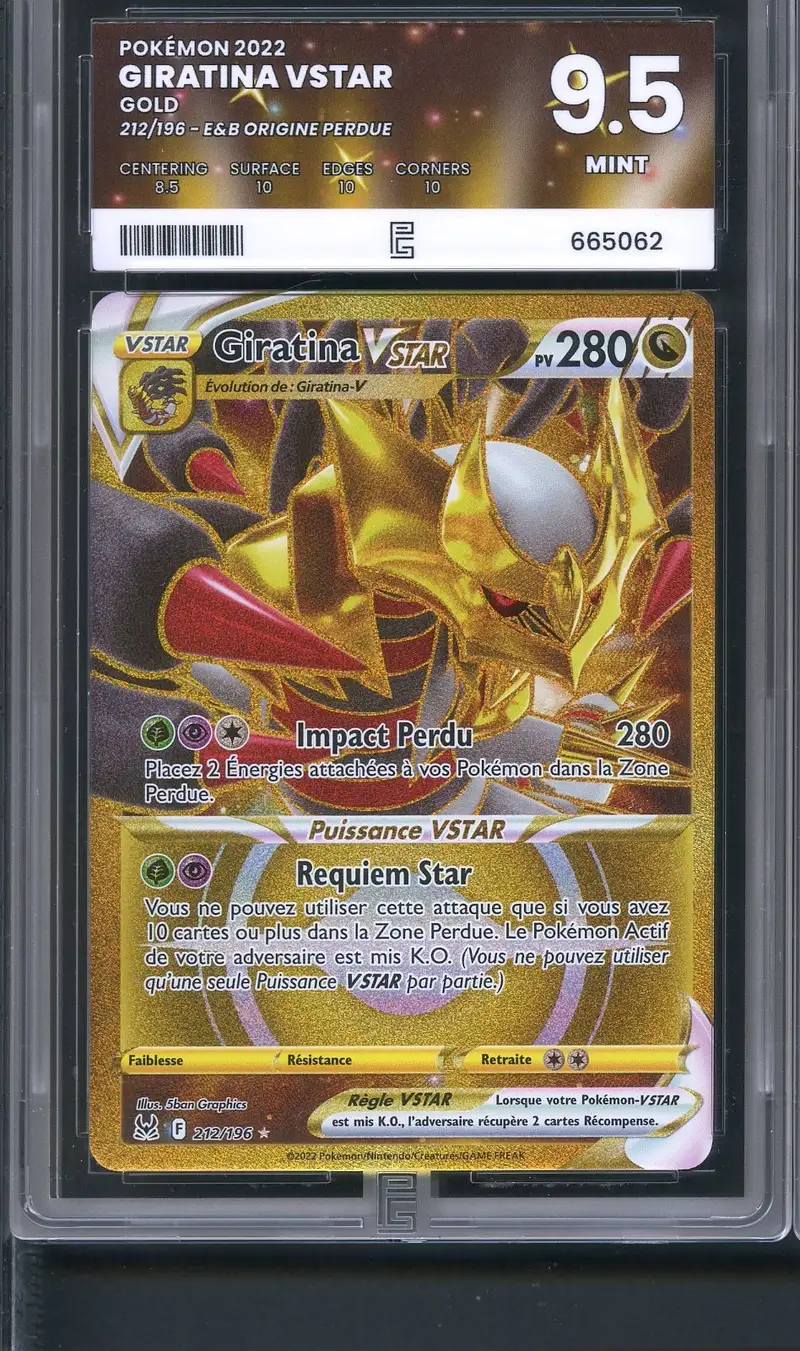 PG 9.5 Giratina VStar Gold