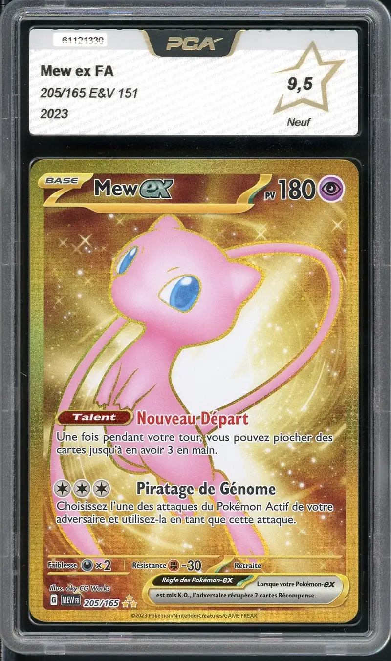 PCA 9.5 Mew Ex Gold