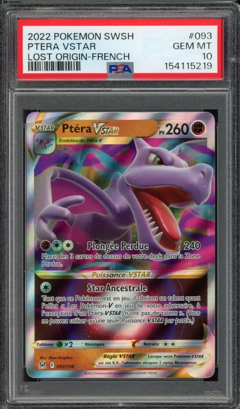 PSA 10 Ptéra VStar