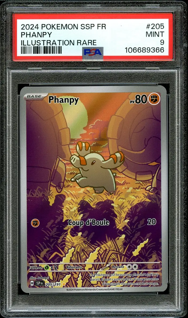 PSA 9 Phanpy