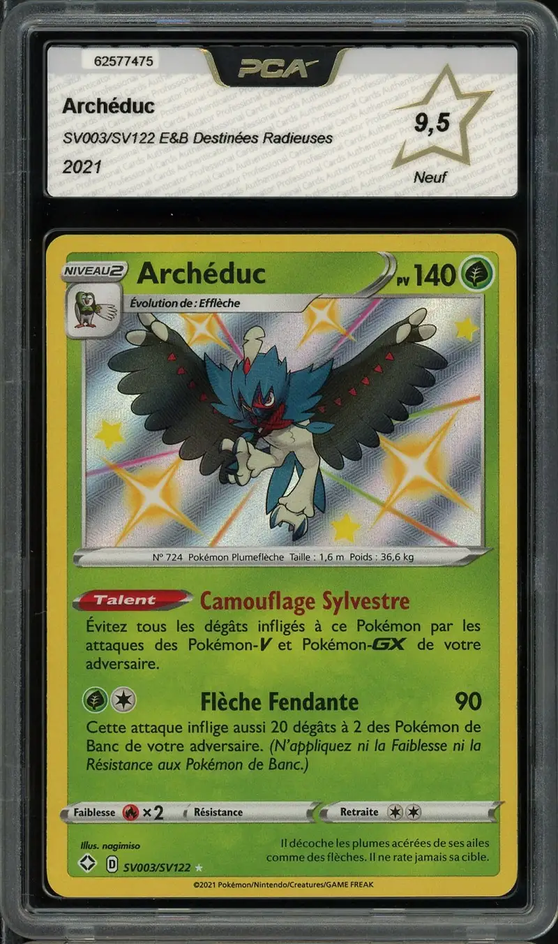 PCA 9.5 Archéduc Holo Shiny