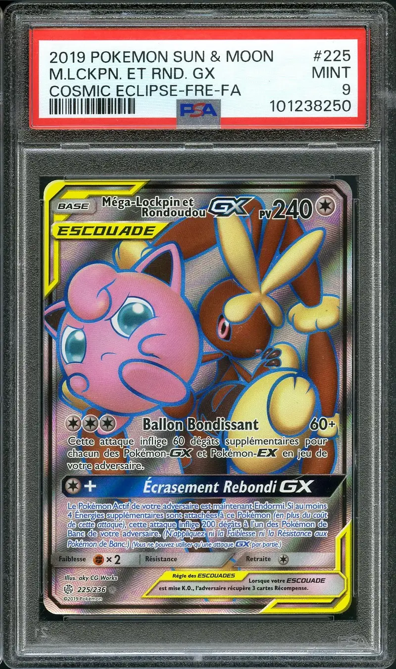 PSA 9 Méga-Lockpin et Rondoudou Gx