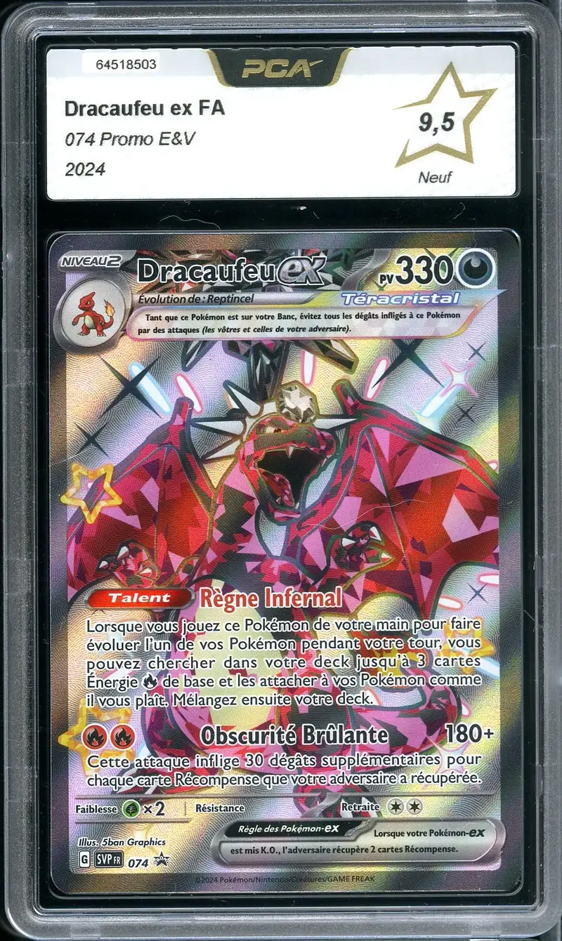 PCA 9.5 Dracaufeu Ex