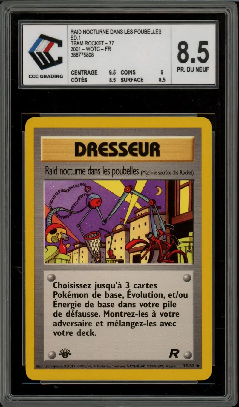 CCC 8.5 Raid nocturne dans les poubelles (Machine secrète des Rocket)