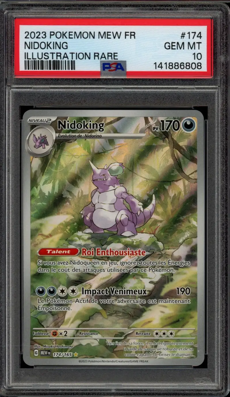 PSA 10 Nidoking