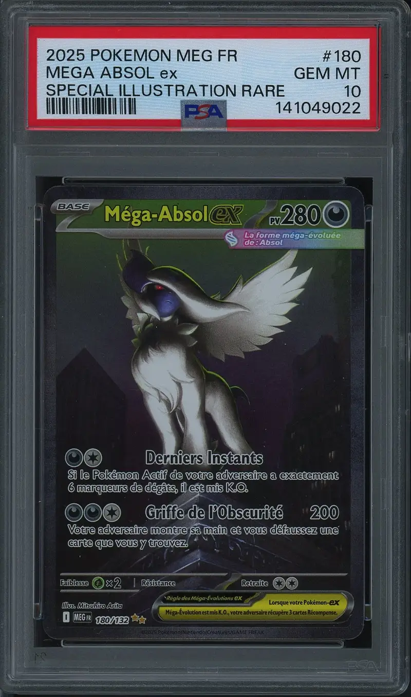 PSA 10 Mega Absol Ex