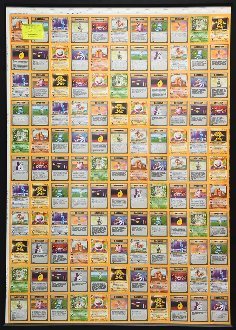 Uncut Sheet Set de Base Edition 1