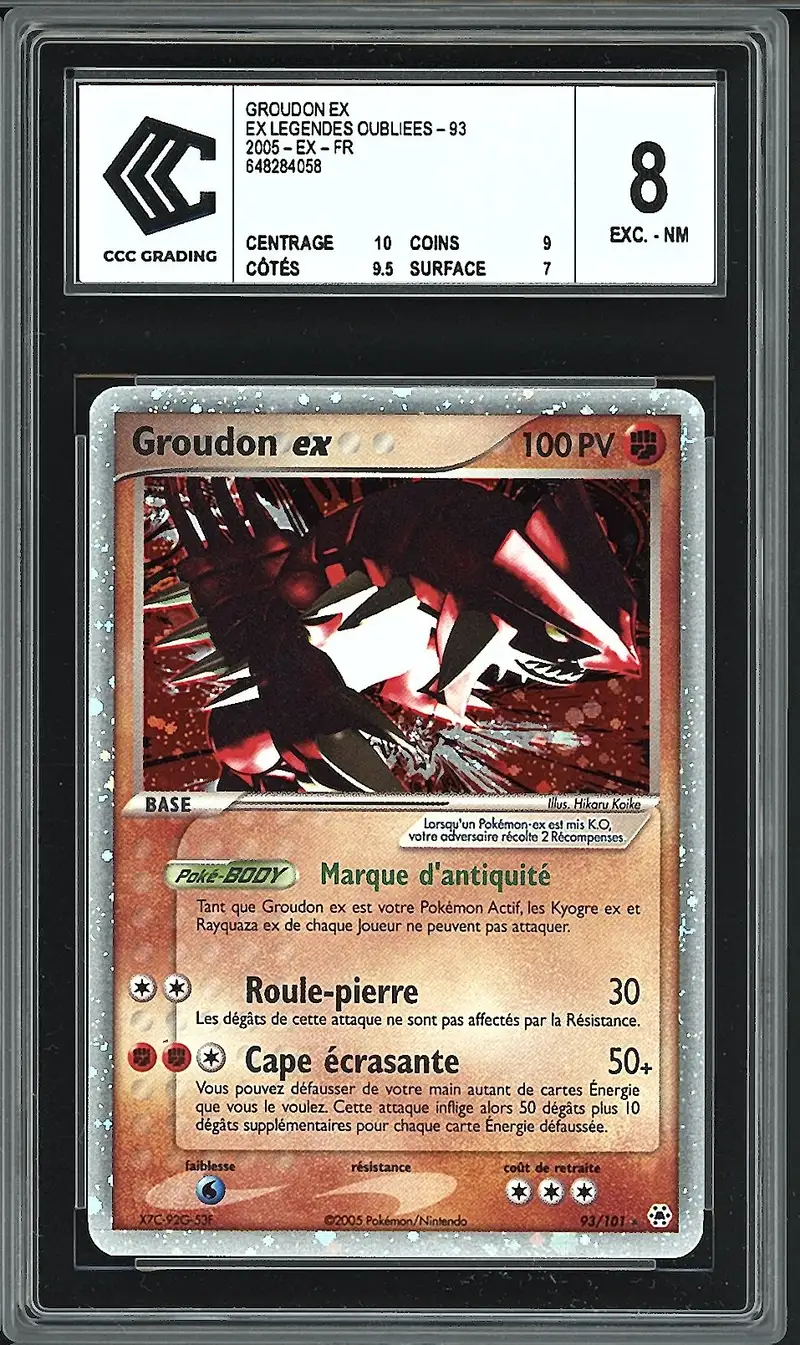 CCC 8 Groudon Ex