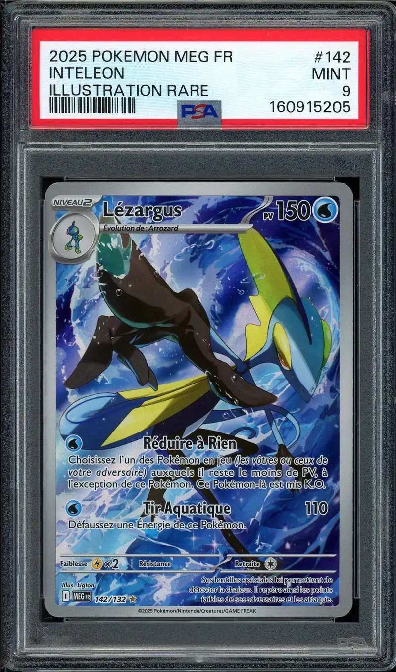 PSA 9 Lézargus