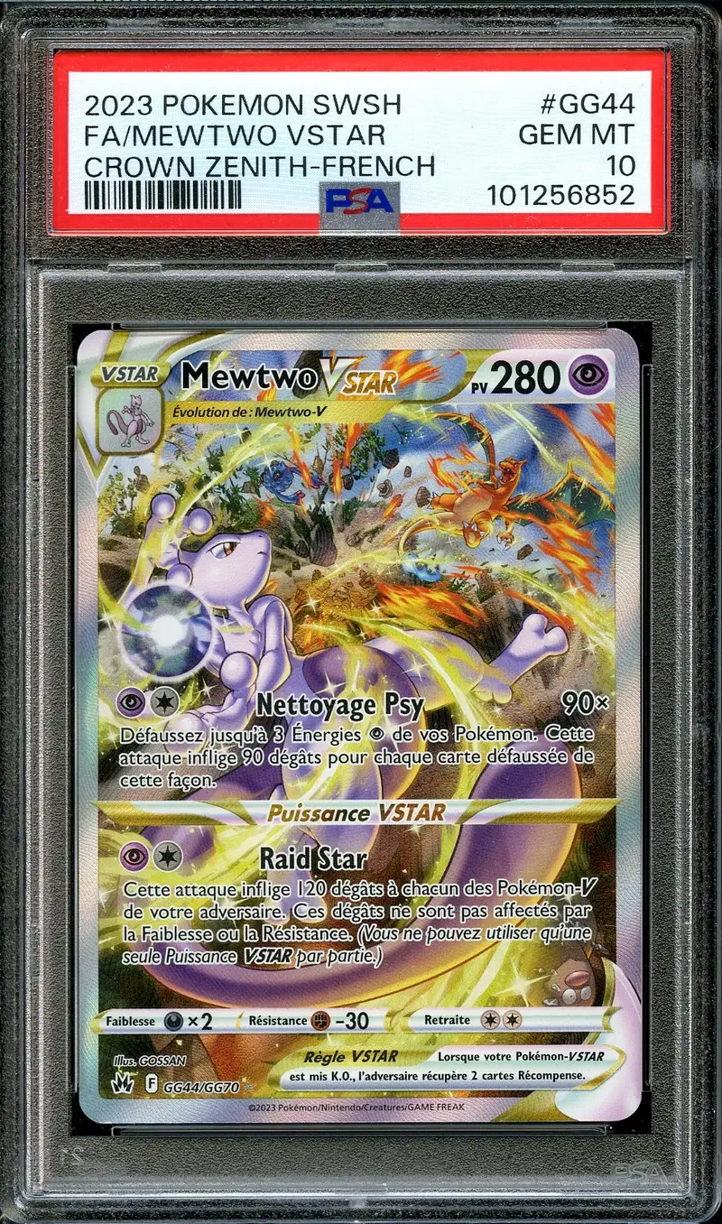 PSA 10 Mewtwo VStar