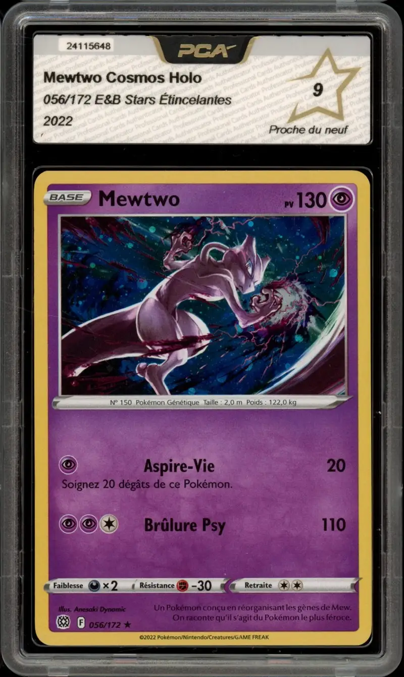 PCA 9 Mewtwo Holo