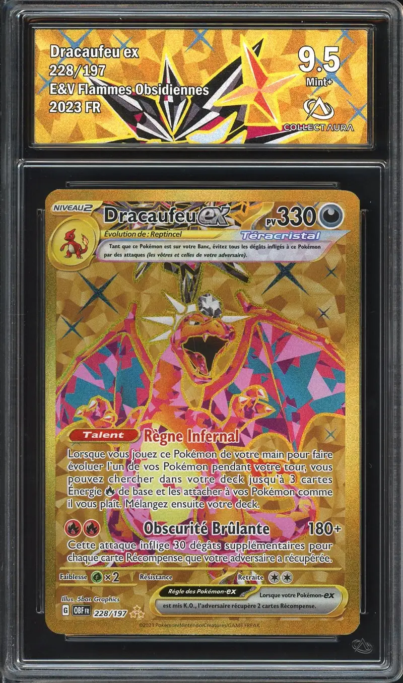 CA 9.5 Dracaufeu Ex Gold