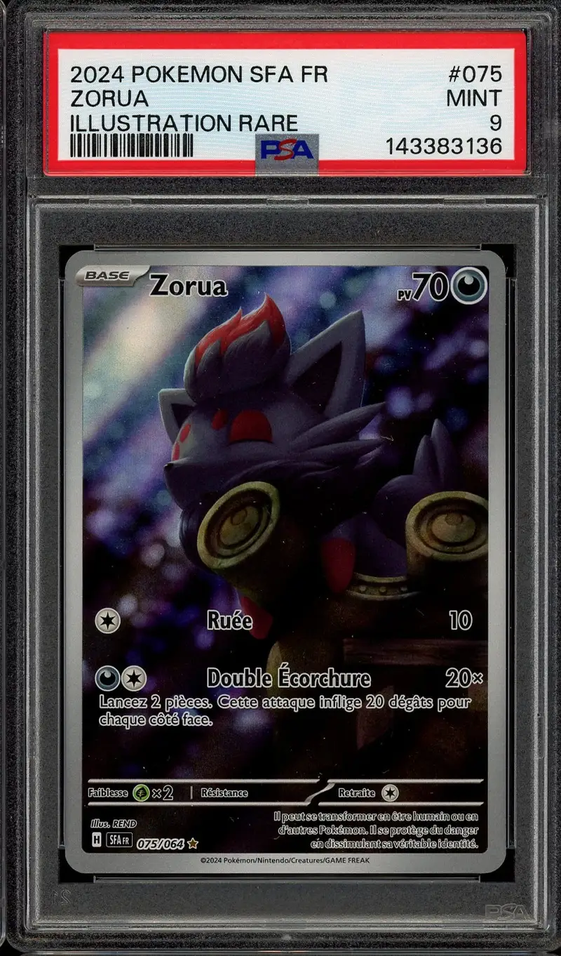 PSA 9 Zorua