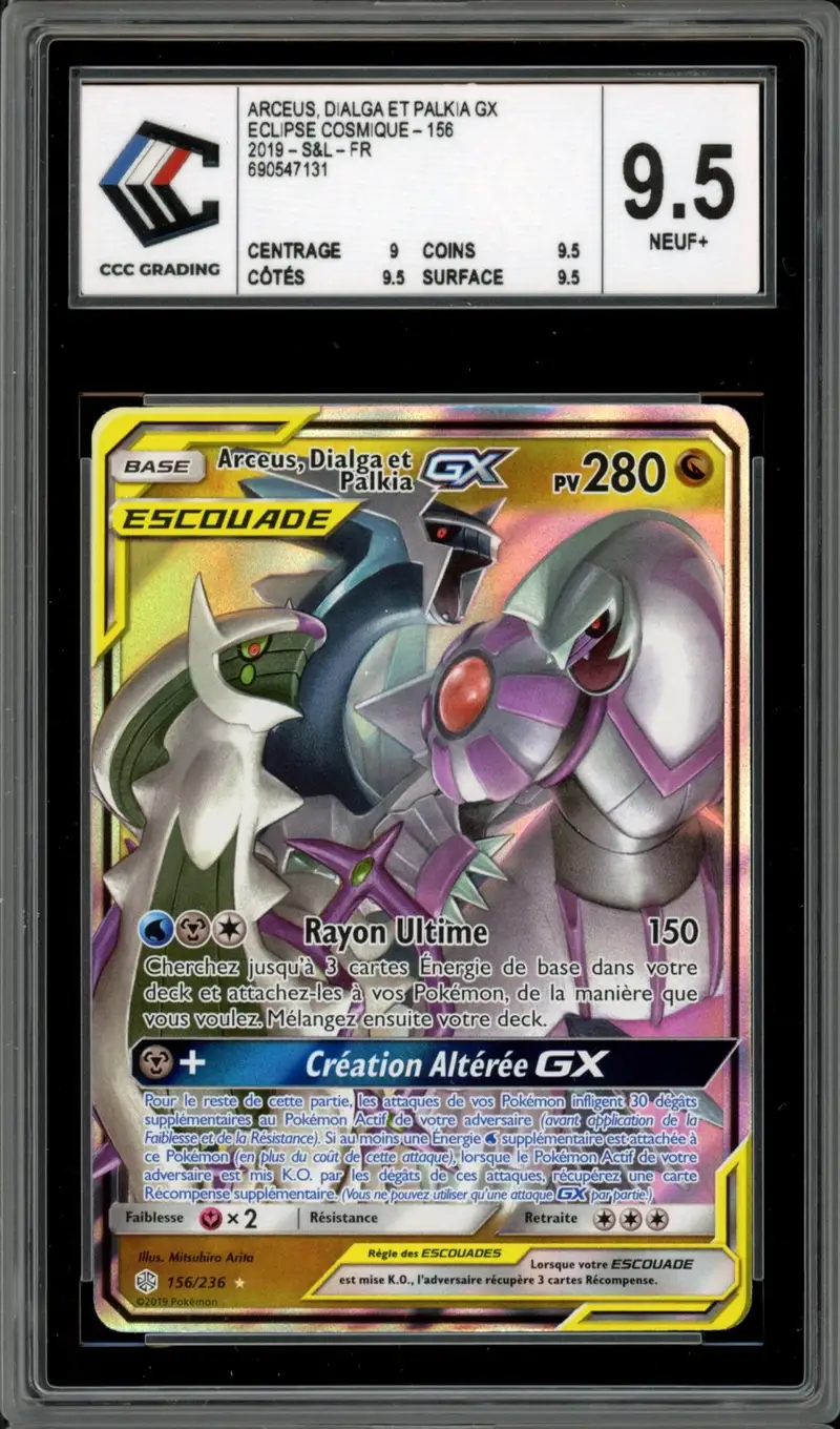 CCC 9.5 Arceus, Dialga et Palkia Gx