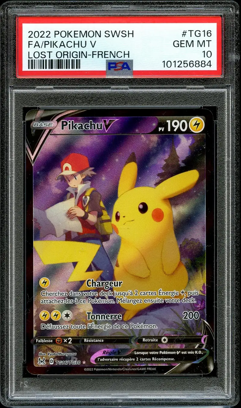 PSA 10 Pikachu V