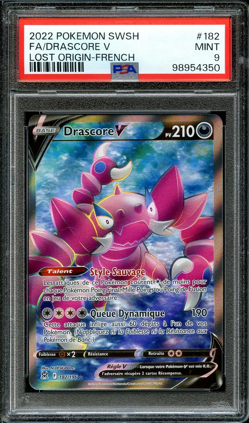 PSA 9 Drascore V
