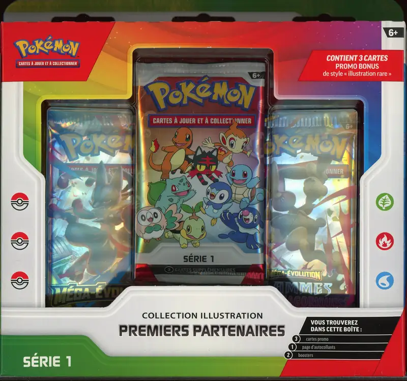 Coffret Collection Illustration Premiers Partenaires Série 1