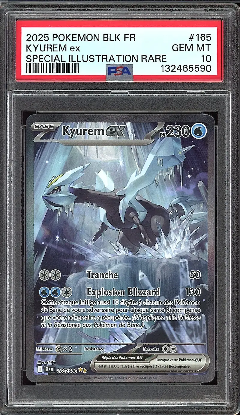 PSA 10 Kyurem Ex