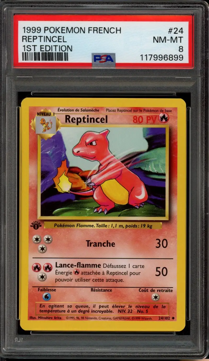 PSA 8 Reptincel