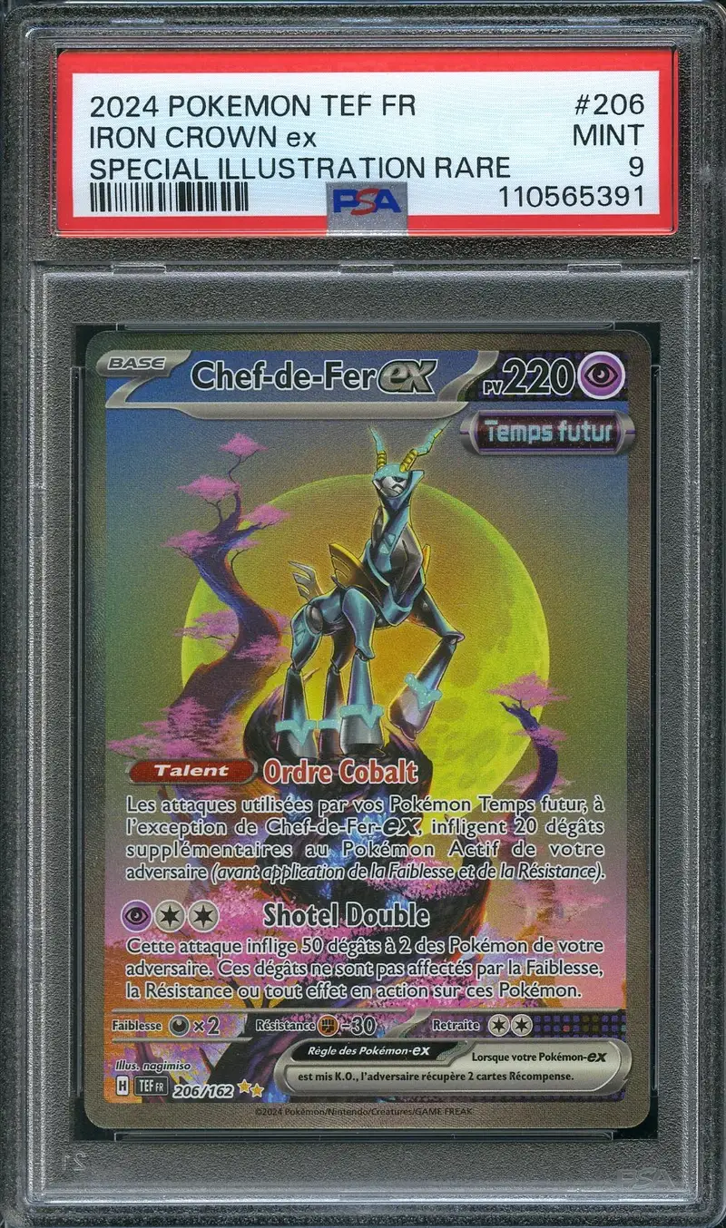 PSA 9 Chef-de-Fer Ex