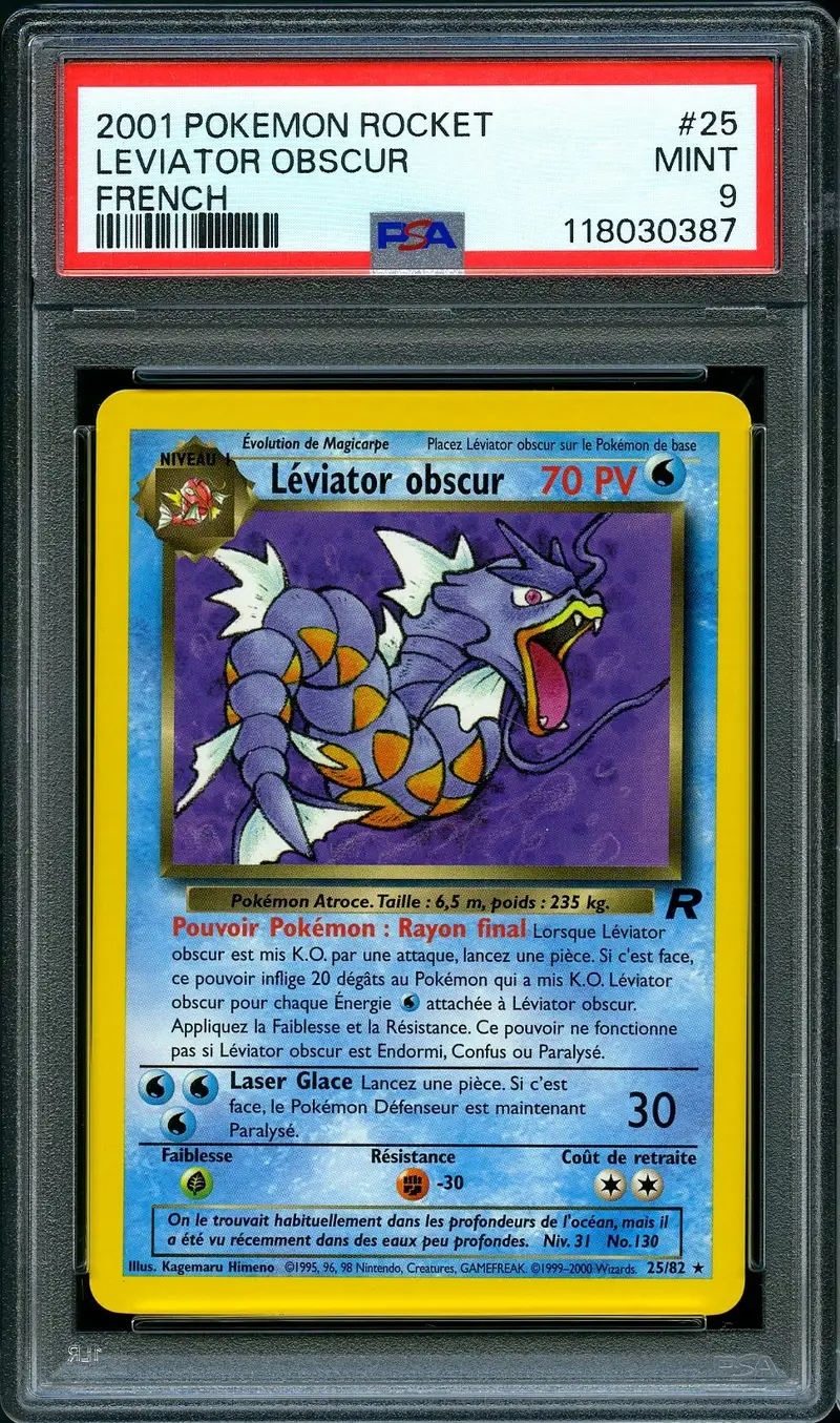 PSA 9 Léviator Obscur