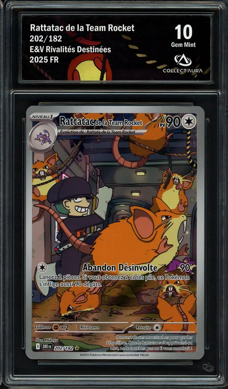 CA 10 Rattatac de la Team Rocket