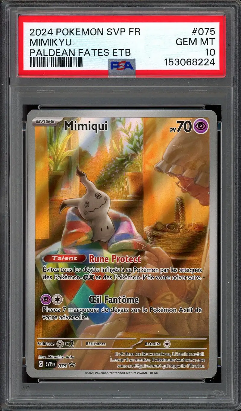 PSA 10 Team Rocket's Mimikyu