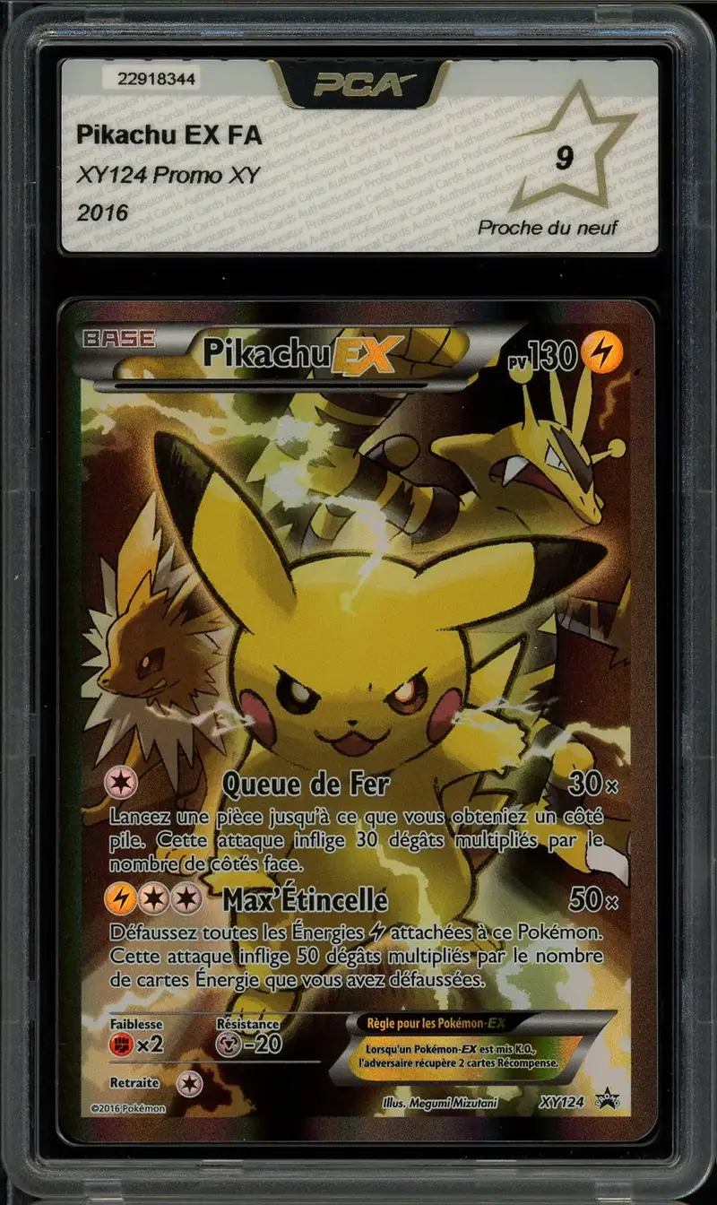PCA 9 Pikachu Ex