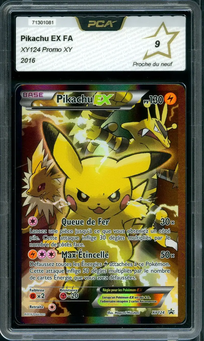 PCA 9 Pikachu Ex