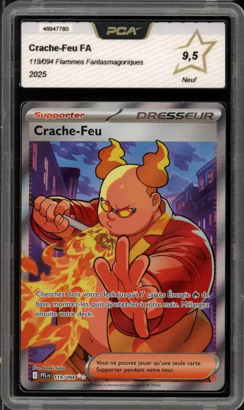 PCA 9.5 Crache-Feu