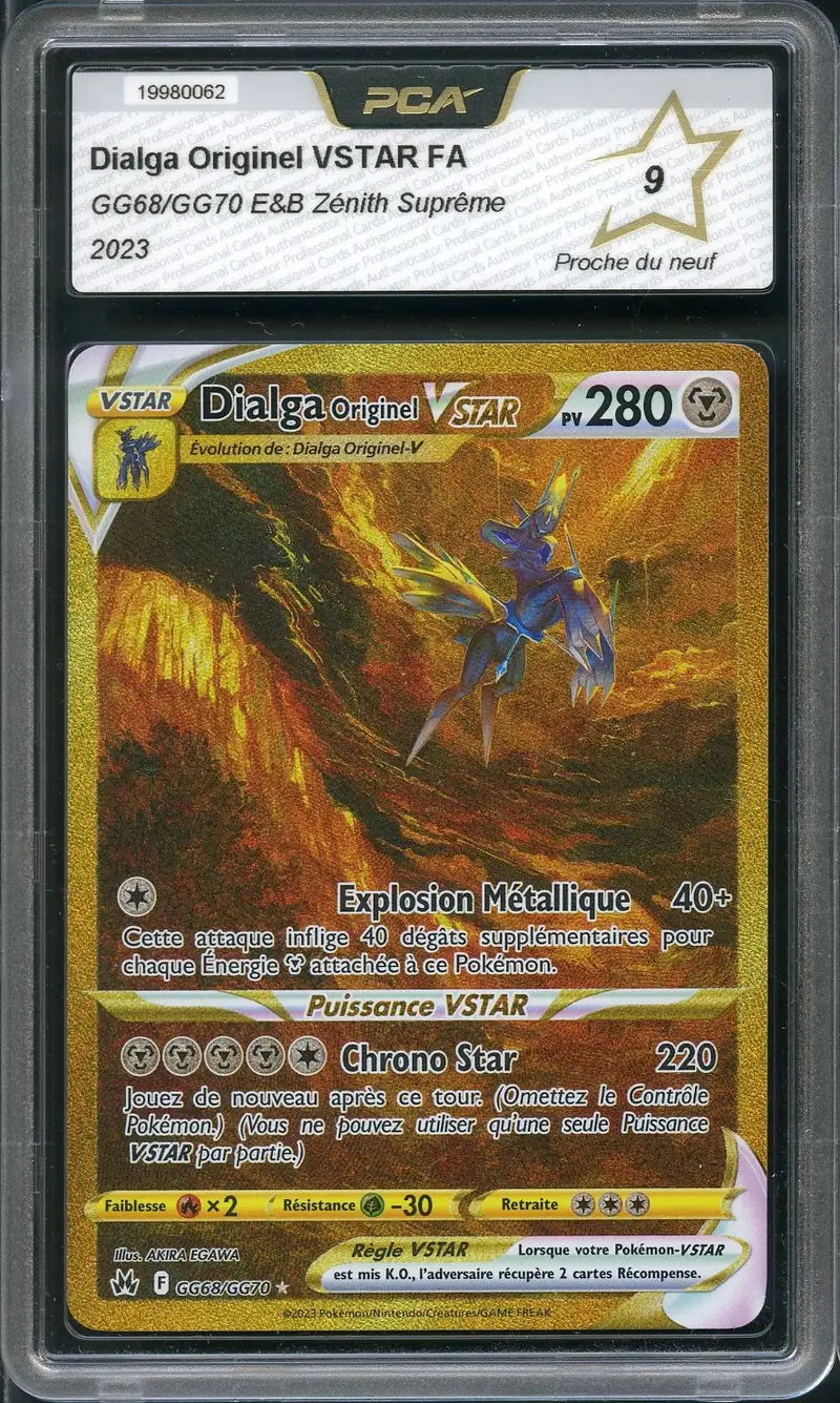 PCA 9 Dialga Originel VStar Gold