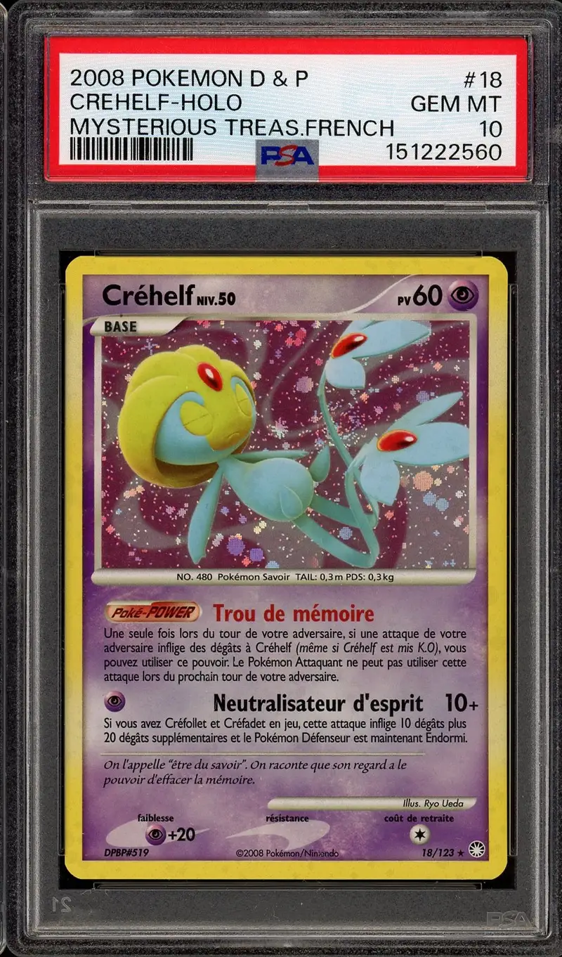 PSA 10 Créhelf Holo