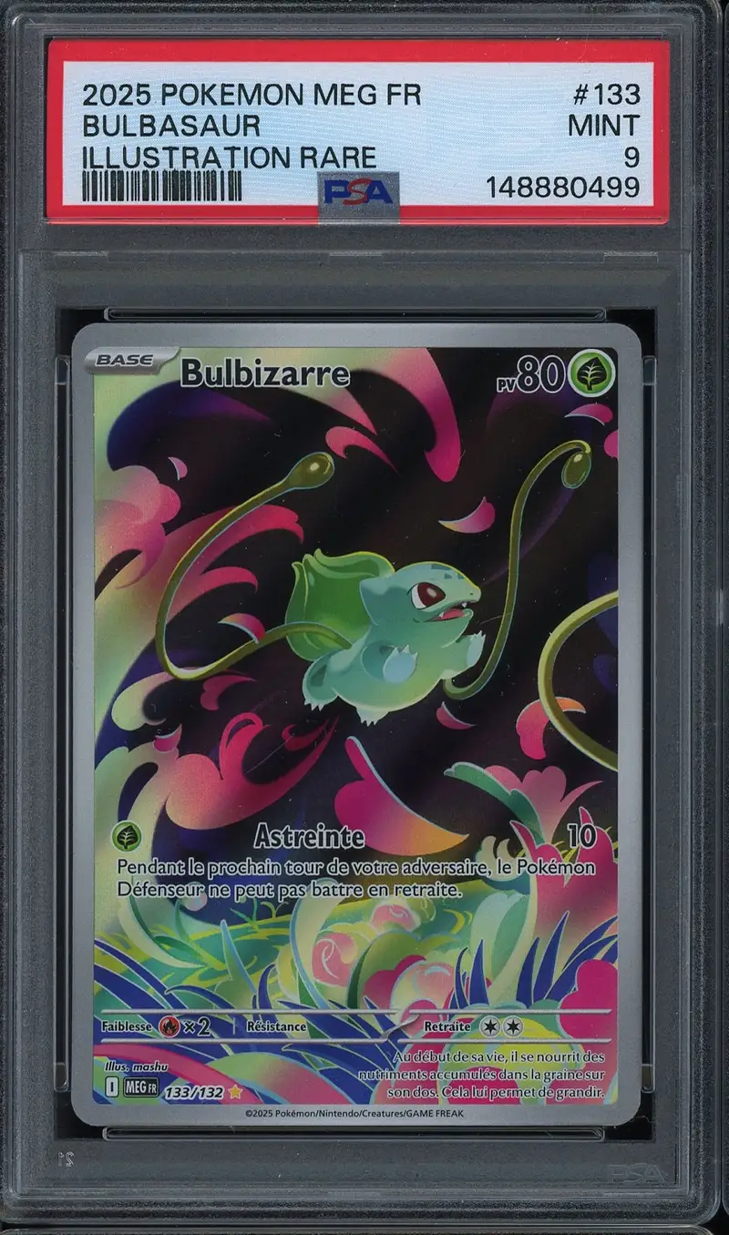 PSA 9 Bulbizarre