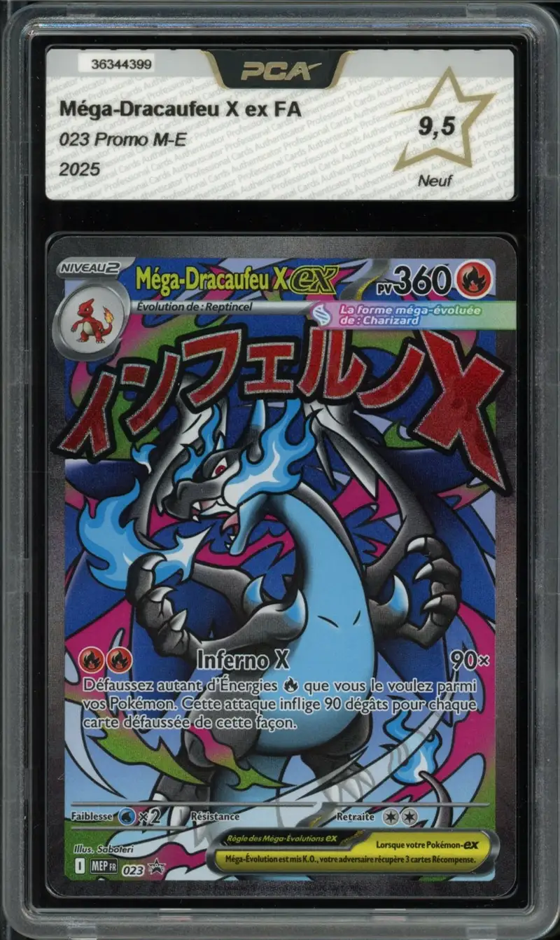 PCA 9.5 Méga Dracaufeu X Ex