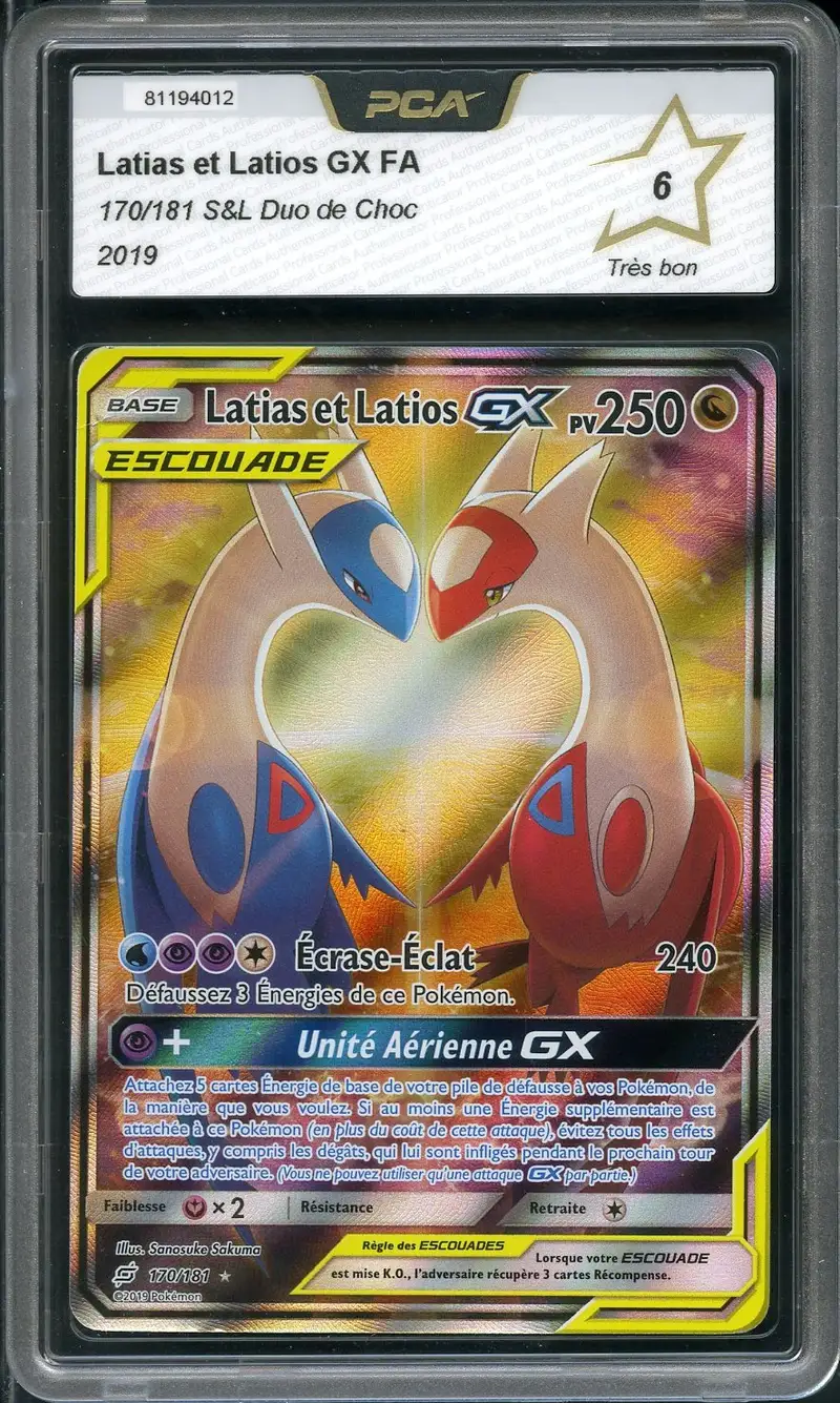 PCA 6 Latias et Latios Gx