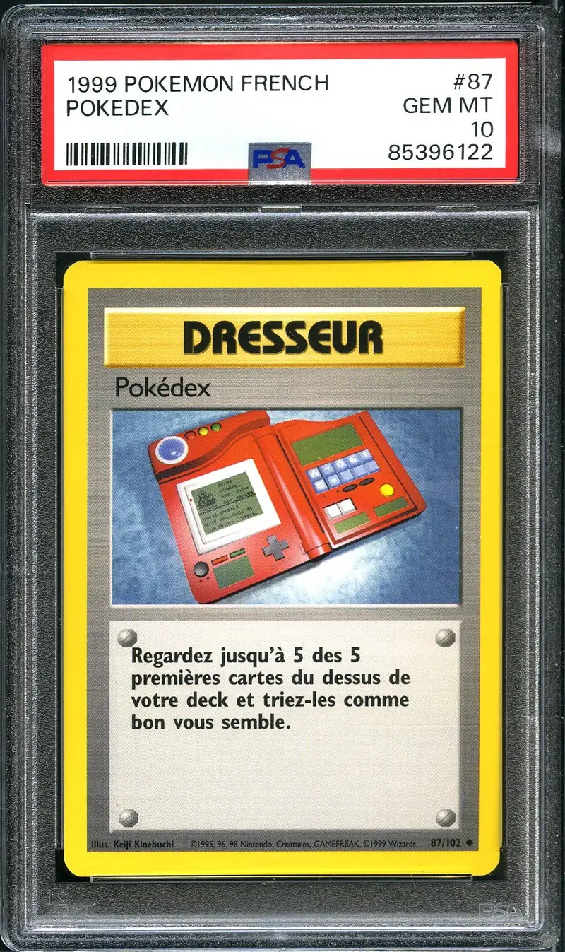 PSA 10 Pokédex